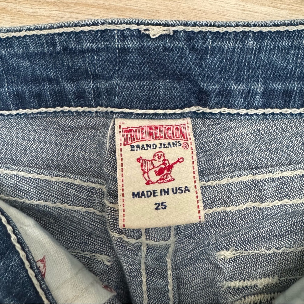 True Religion Julie Crystal Pave Jeans - Picture 4 of 15